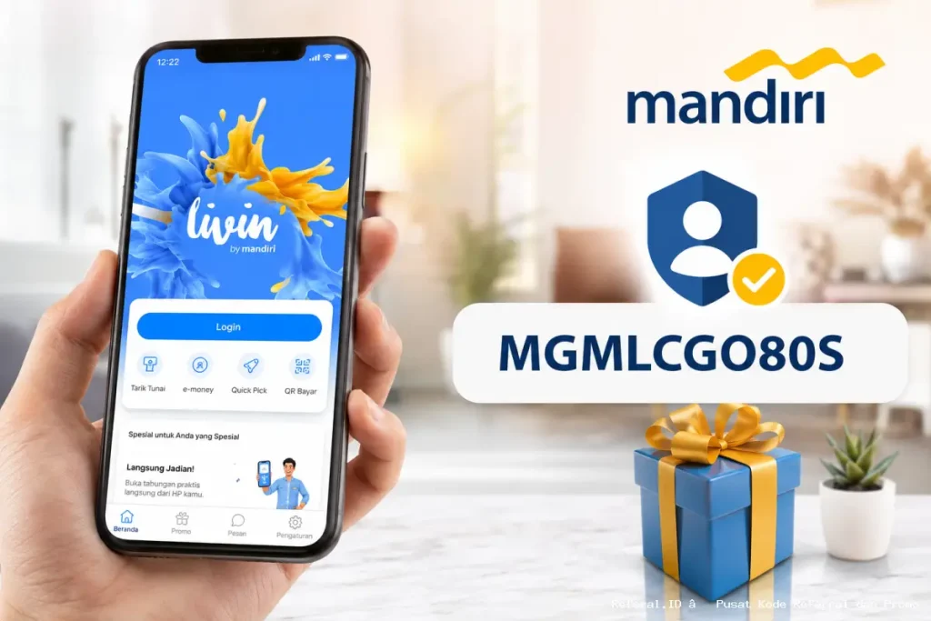 Kode Referral Livin by Mandiri September 2026, Cara Daftar dan Syaratnya
