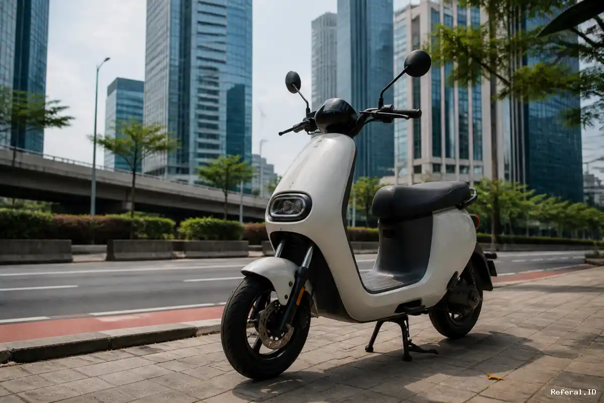 Yadea Ova Mini Andalkan Konektivitas Ponsel dan Jarak Tempuh 50 Km