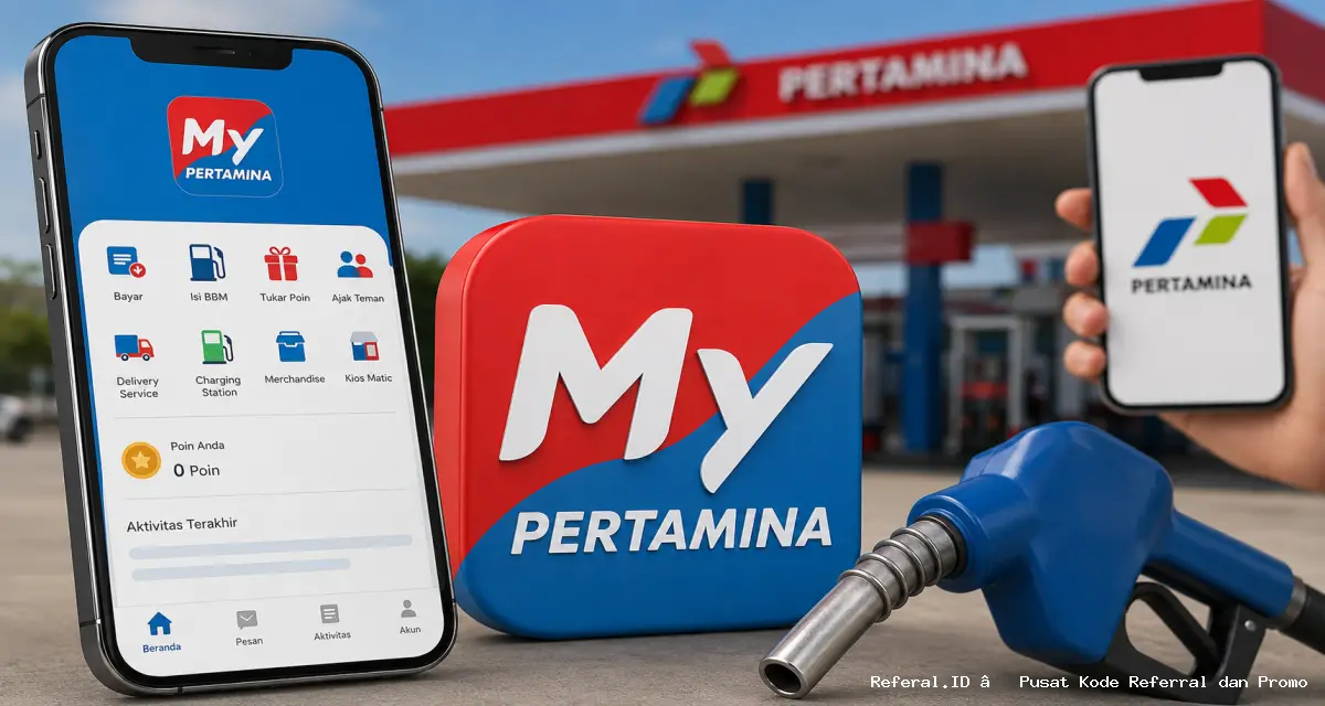 Kode Ajakan Teman MyPertamina R959PV: Cara Daftar dan Dapat Poin Tambahan